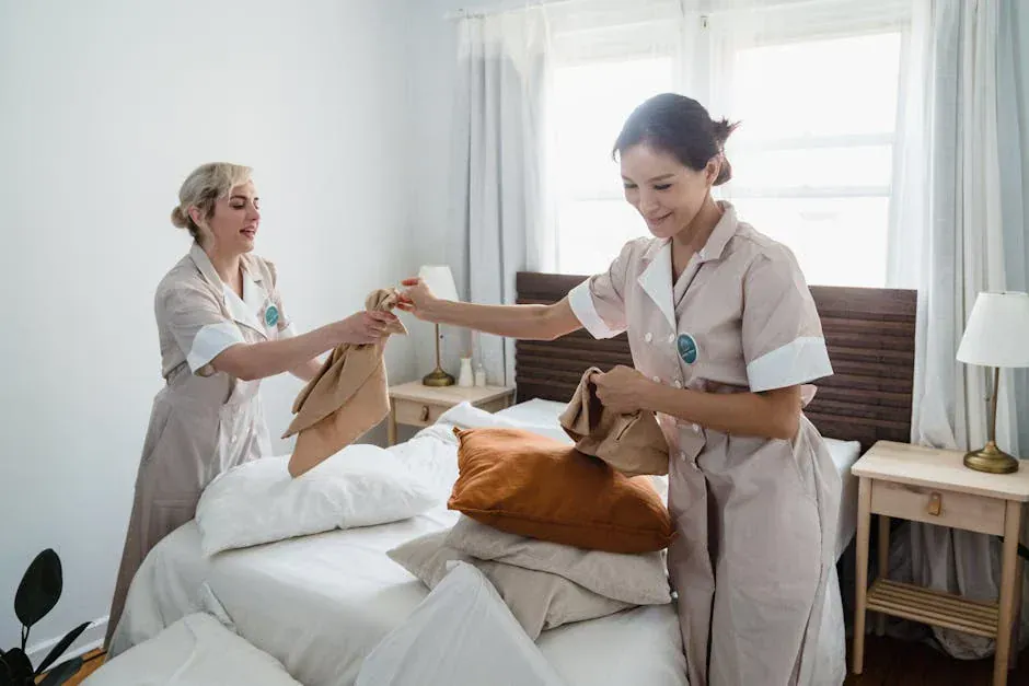 Philadelphia maid service team in uniform - maid service philadelphia prices